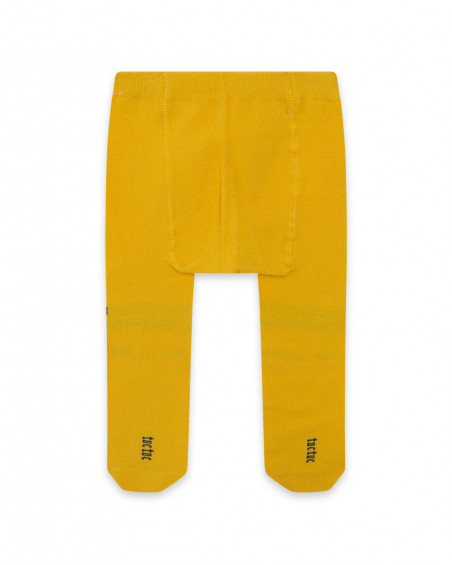Collants visage fille jaunes bee happy Collants visage fille jaunes bee happy