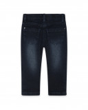 Pantalon en jeans avec détail étoiles fille bleu glaciar Pantalon en jeans avec détail étoiles fille bleu glaciar