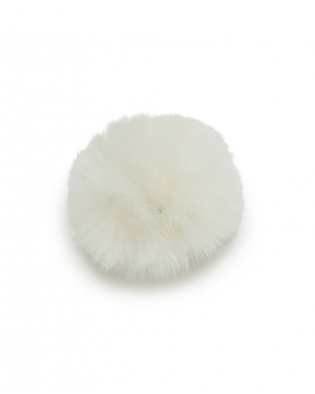 élastique cheveux en fourrure fille beige hidden nature élastique cheveux en fourrure fille beige hidden nature
