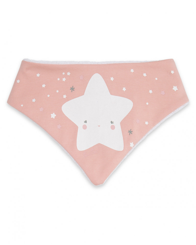 Bandana en jersey étoile fille rose luna llena