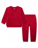 Survêtement coton molletonné raton laveur garçon rouge city Survêtement coton molletonné raton laveur garçon rouge city