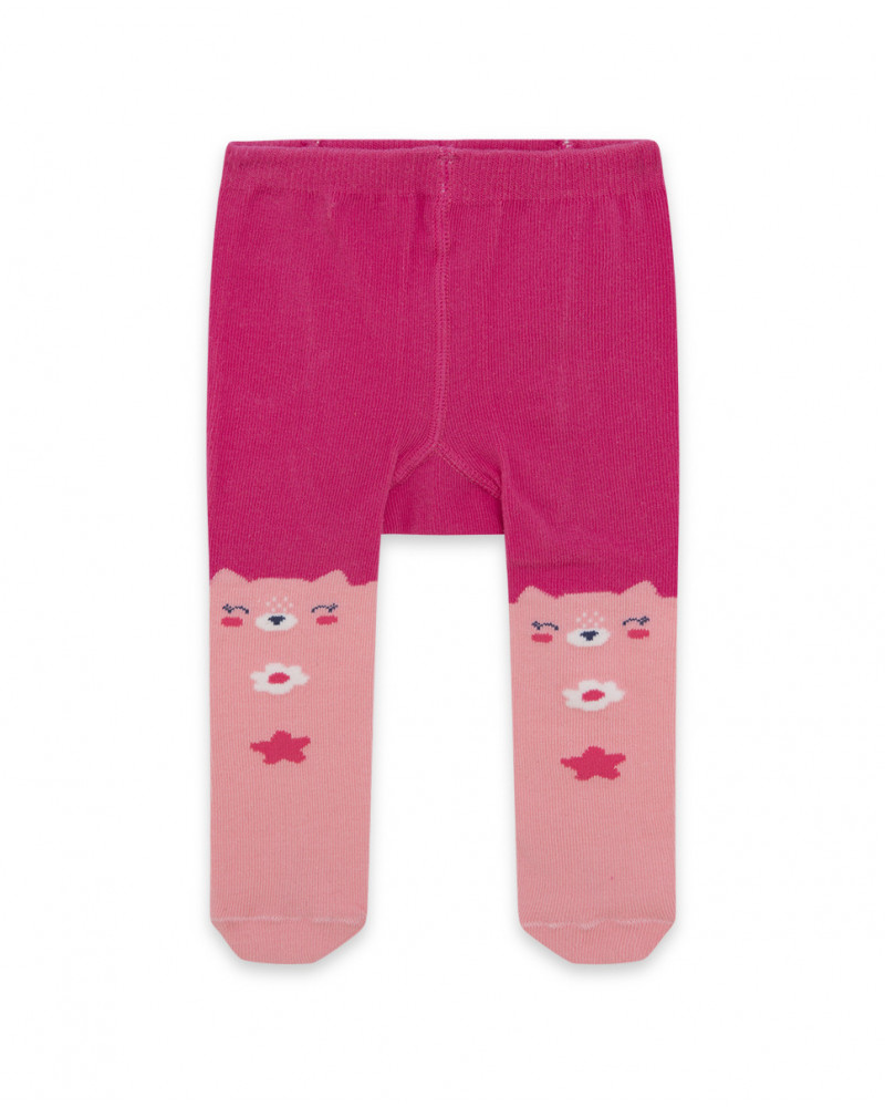 Collants visage fille roses dancing in the woods