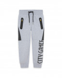 Pantalon en peluche avec poches fille gris dance muse Pantalon en peluche avec poches fille gris dance muse