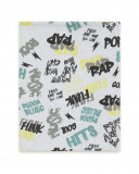 Bandana en jersey imprimée fille gris wild soul Bandana en jersey imprimée fille gris wild soul
