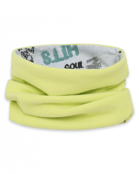 Bandana en jersey imprimée fille gris wild soul