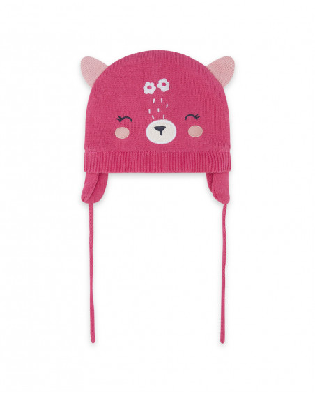 Bonnet en tricot visage fille rose dancing in the woods Bonnet en tricot visage fille rose dancing in the woods