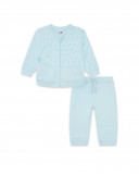Survêtement coton molletonné oursin garçon bleu city gamer Survêtement coton molletonné oursin garçon bleu city gamer