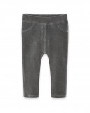 Jeggings velours côtelé et jersey avec détail poche garçon gris Jeggings velours côtelé et jersey avec détail poche garçon gris