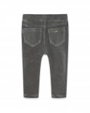Jeggings velours côtelé et jersey avec détail poche garçon gris Jeggings velours côtelé et jersey avec détail poche garçon gris