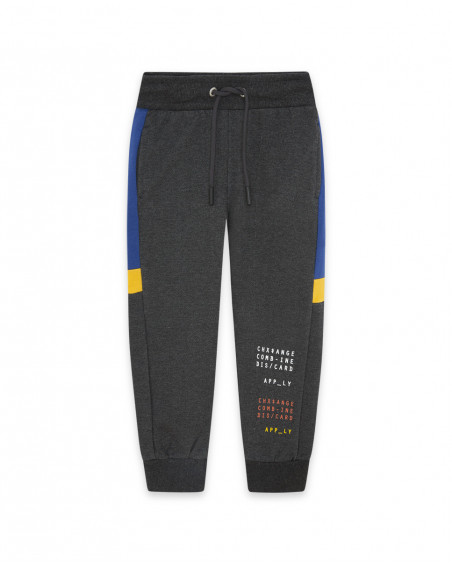 Pantalon en peluche jogging fille gris dance muse Pantalon en peluche jogging fille gris dance muse