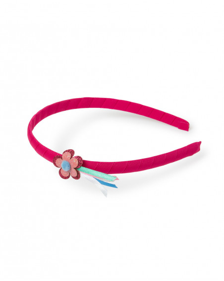 Serre-tête fleur fille rose kyoto girls Serre-tête fleur fille rose kyoto girls