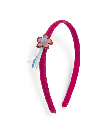 Serre-tête fleur fille rose kyoto girls Serre-tête fleur fille rose kyoto girls