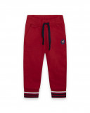Pantalon en peluche avec poches garçon rouge hello london Pantalon en peluche avec poches garçon rouge hello london