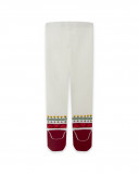 Collants imprimés fille blancs highlands Collants imprimés fille blancs highlands