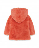 Parka réversible avec capuche fille rouge color hikers Parka réversible avec capuche fille rouge color hikers