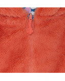 Parka réversible avec capuche fille rouge color hikers Parka réversible avec capuche fille rouge color hikers
