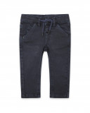 Pantalon en sergé lacets garçon marine mountain Pantalon en sergé lacets garçon marine mountain