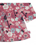 Robe en jersey fleurs fille rose dancing in the woods Robe en jersey fleurs fille rose dancing in the woods