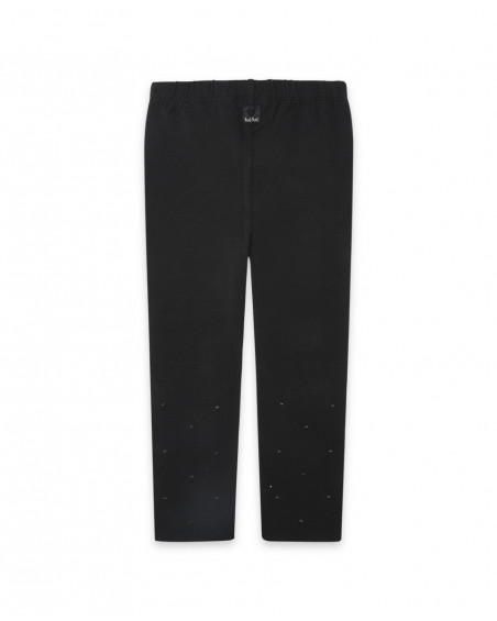 Leggings en jersey étoiles garçon noirs basicos baby Leggings en jersey étoiles garçon noirs basicos baby
