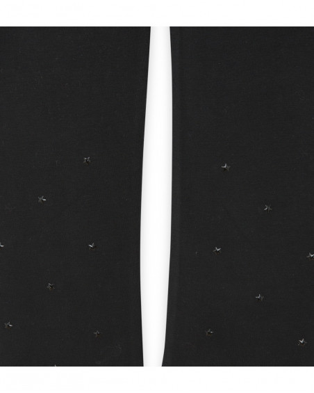 Leggings en jersey étoiles garçon noirs basicos baby Leggings en jersey étoiles garçon noirs basicos baby