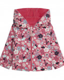 Parka réversible avec capuche fille rose dancing in the woods Parka réversible avec capuche fille rose dancing in the woods