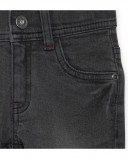 Pantalon en jeans à l'aspect usé fille gris basicos baby Pantalon en jeans à l'aspect usé fille gris basicos baby