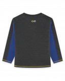 Tee-shirt en jersey numéros fille gris dance muse Tee-shirt en jersey numéros fille gris dance muse