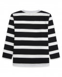 Tee-shirt en jersey à rayures fille noir wild soul Tee-shirt en jersey à rayures fille noir wild soul