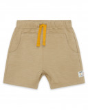 Bermuda en coton molletonné avec poches garçon beige basicos Bermuda en coton molletonné avec poches garçon beige basicos