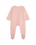 Grenouillère en jersey long avec pieds fille rose luna llena Grenouillère en jersey long avec pieds fille rose luna llena