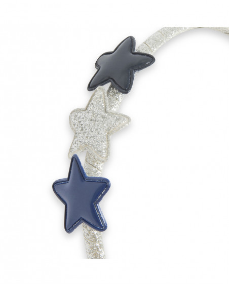 Serre-tête étoiles fille grise glaciar Serre-tête étoiles fille grise glaciar