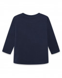 Tee-shirt en jersey poche garçon marine mountain Tee-shirt en jersey poche garçon marine mountain