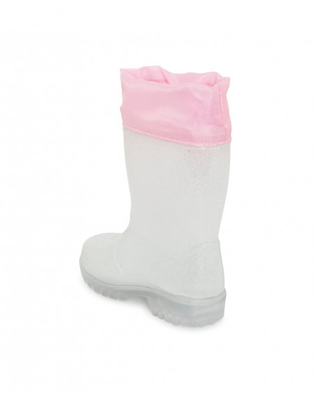 Bottes de pluie lumière étoile fille bleues glaciar Bottes de pluie lumière étoile fille bleues glaciar