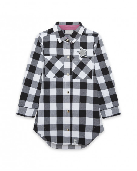 Robe flanelle à carreaux garçon noir hits of 90 Robe flanelle à carreaux garçon noir hits of 90