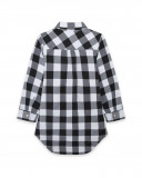 Robe flanelle à carreaux garçon noir hits of 90 Robe flanelle à carreaux garçon noir hits of 90