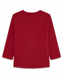 Tee-shirt en jersey imprimée garçon rouge hello london Tee-shirt en jersey imprimée garçon rouge hello london
