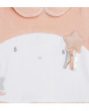 Ensemble velours long avec pieds fille rose luna llena Ensemble velours long avec pieds fille rose luna llena