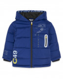 Parka tissus technique avec capuche fille bleue dance muse Parka tissus technique avec capuche fille bleue dance muse