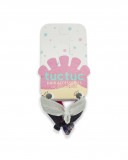 Set élastique cheveux noeud fille gris best friends 4ever Set élastique cheveux noeud fille gris best friends 4ever