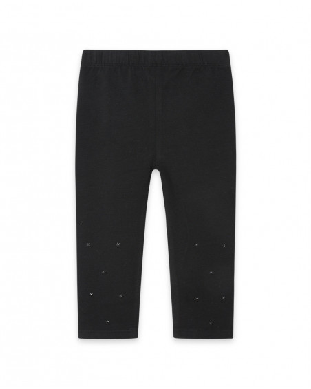 Leggings en jersey étoiles garçon noirs mountain Leggings en jersey étoiles garçon noirs mountain