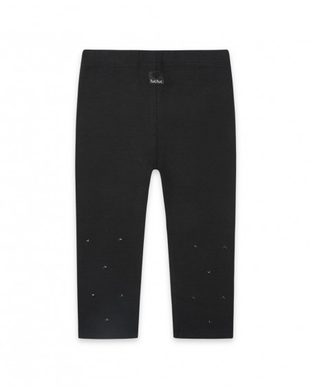 Leggings en jersey étoiles garçon noirs mountain Leggings en jersey étoiles garçon noirs mountain