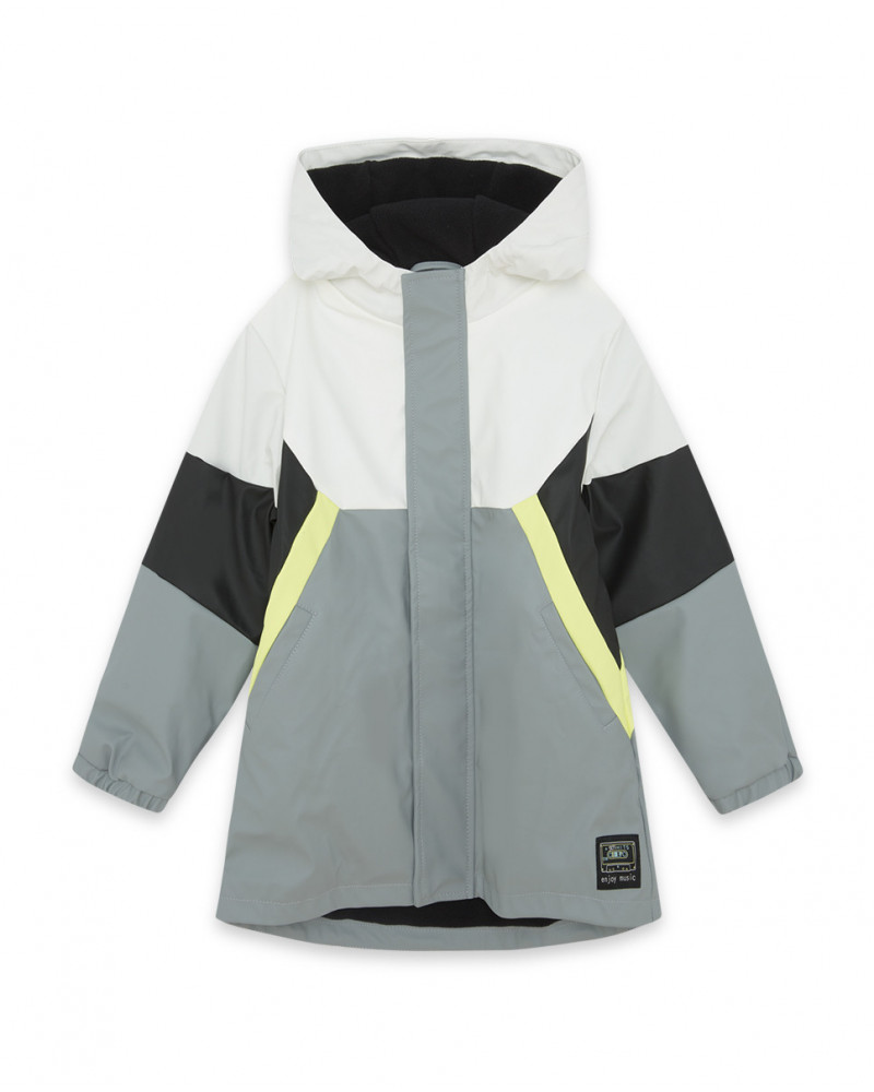 Gabardine avec capuche fille gris wild soul