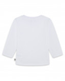 Tee-shirt en jersey éléphant garçon blanc city gamer Tee-shirt en jersey éléphant garçon blanc city gamer