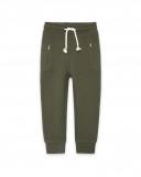 Pantalon en peluche jogging fille vert dance muse Pantalon en peluche jogging fille vert dance muse