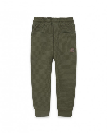 Pantalon en peluche jogging fille vert dance muse Pantalon en peluche jogging fille vert dance muse