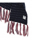 Bonnet et écharpe en tricot coeurs fille bleu breakfast time Bonnet et écharpe en tricot coeurs fille bleu breakfast time