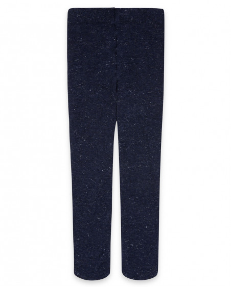Collants lurex garçon marine basicos baby Collants lurex garçon marine basicos baby