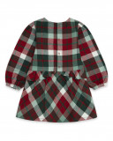 Robe flanelle à carreaux fille rouge highlands Robe flanelle à carreaux fille rouge highlands