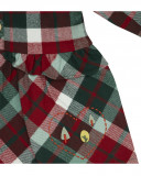 Robe flanelle à carreaux fille rouge highlands Robe flanelle à carreaux fille rouge highlands