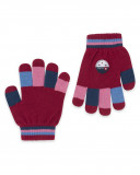 Gants en tricot imprimés fille rose kyoto girls Gants en tricot imprimés fille rose kyoto girls